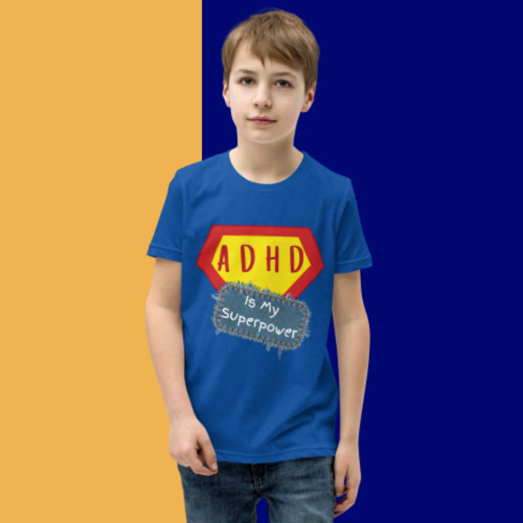ADHD - T-Shirt Kids » Lucy's Blue Day